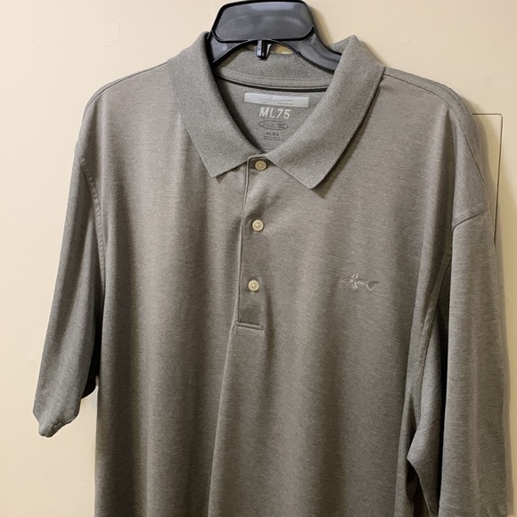 Men’s Greg Norman Polo XL Grey Shirt - Picture 3 of 5